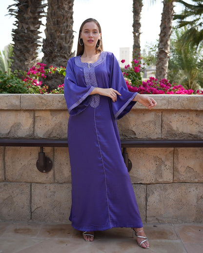 ALYA KAFTAN IN BLUE